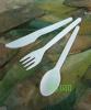 disposable tableware-starch green cutlery/spoon/fork/knife
