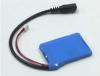 1S1P 3.7V 1000mAh Li Ion Battery Pack